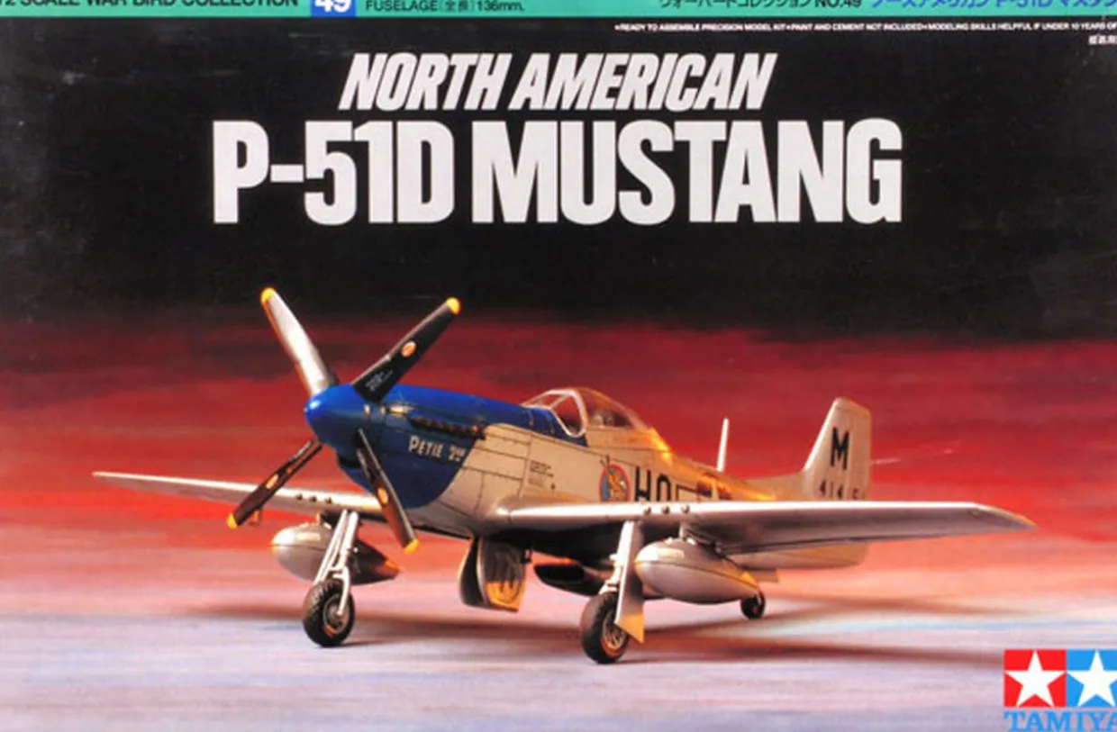 Tamiya 1/72 North American P-51D Mustang