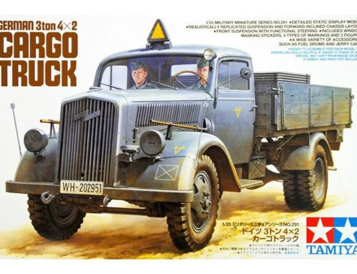 Tamiya 1/35 Opel Blitz 3 Ton 4x2 Cargo Truck