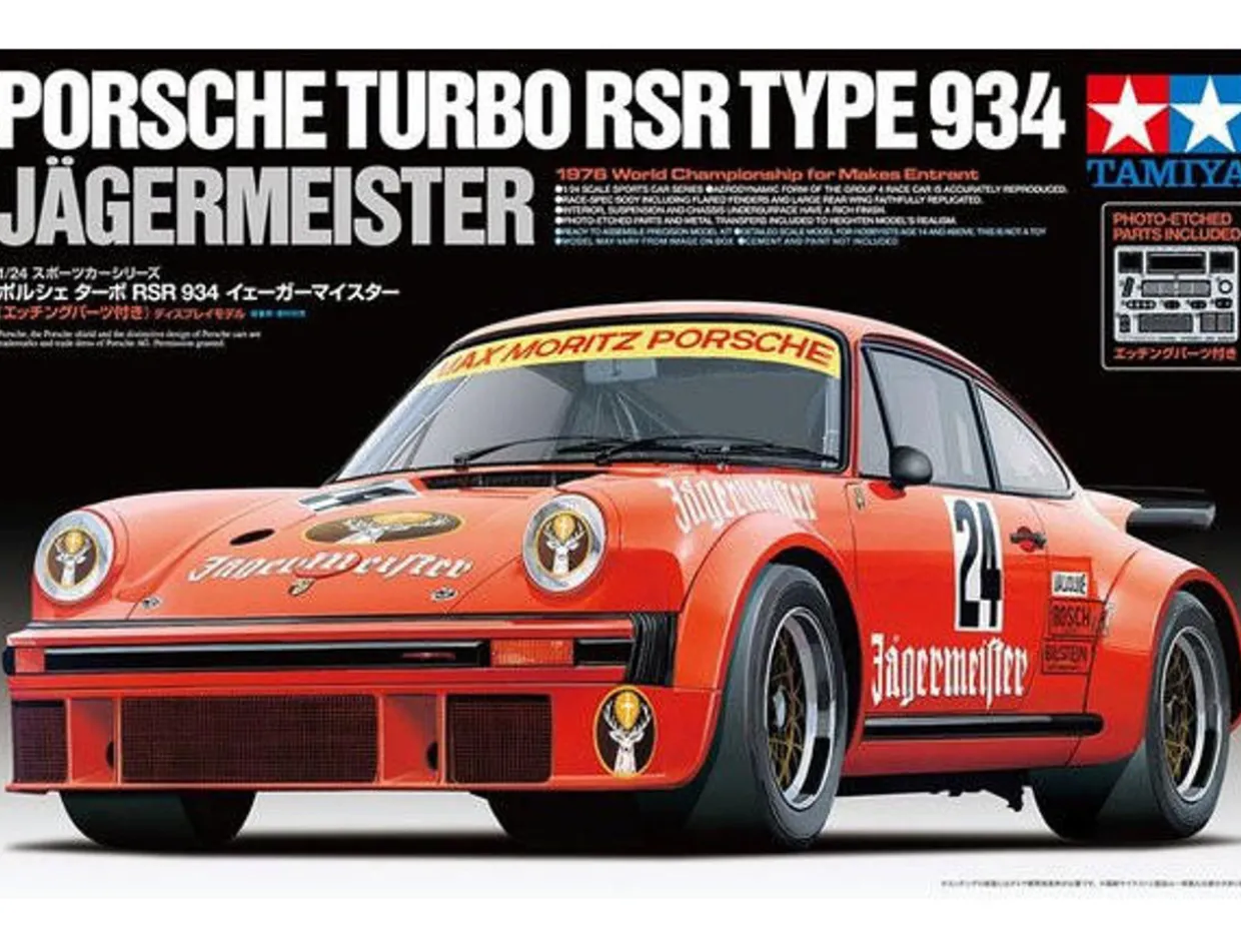 Tamiya 1/24 Porsche Turbo RSR Type 934 Jagermeister