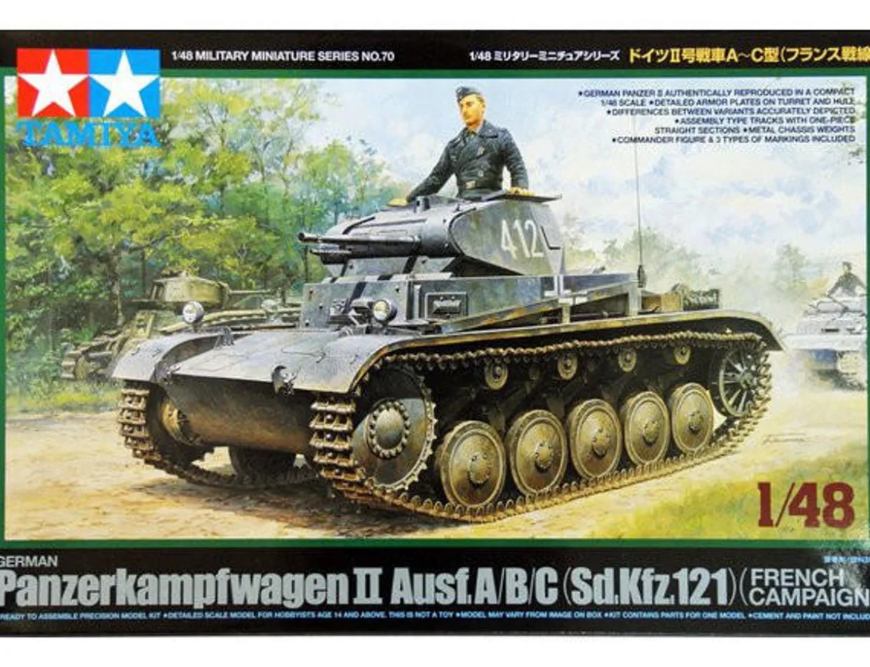 Tamiya 1/48 Pz.Kpfw.II Ausf.A/B/C Panzer II
