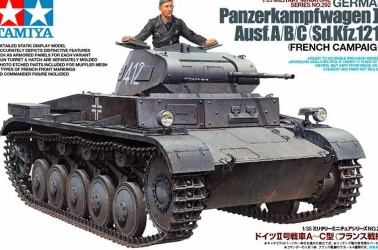 Tamiya 1/35 Pz.Kpfw.II Ausf.A/B/C Panzer II