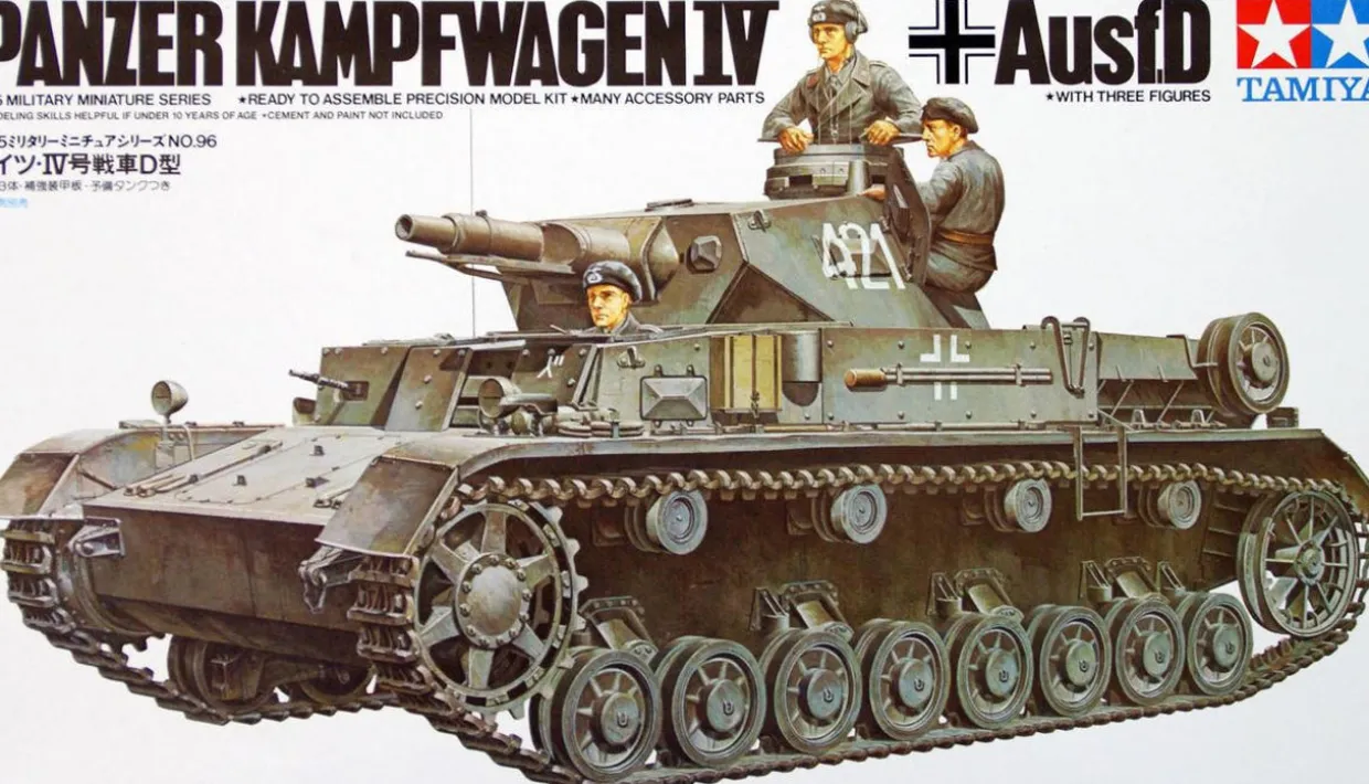 Tamiya 1/35 Pz.Kpfw.IV Ausf.D Panzer IV