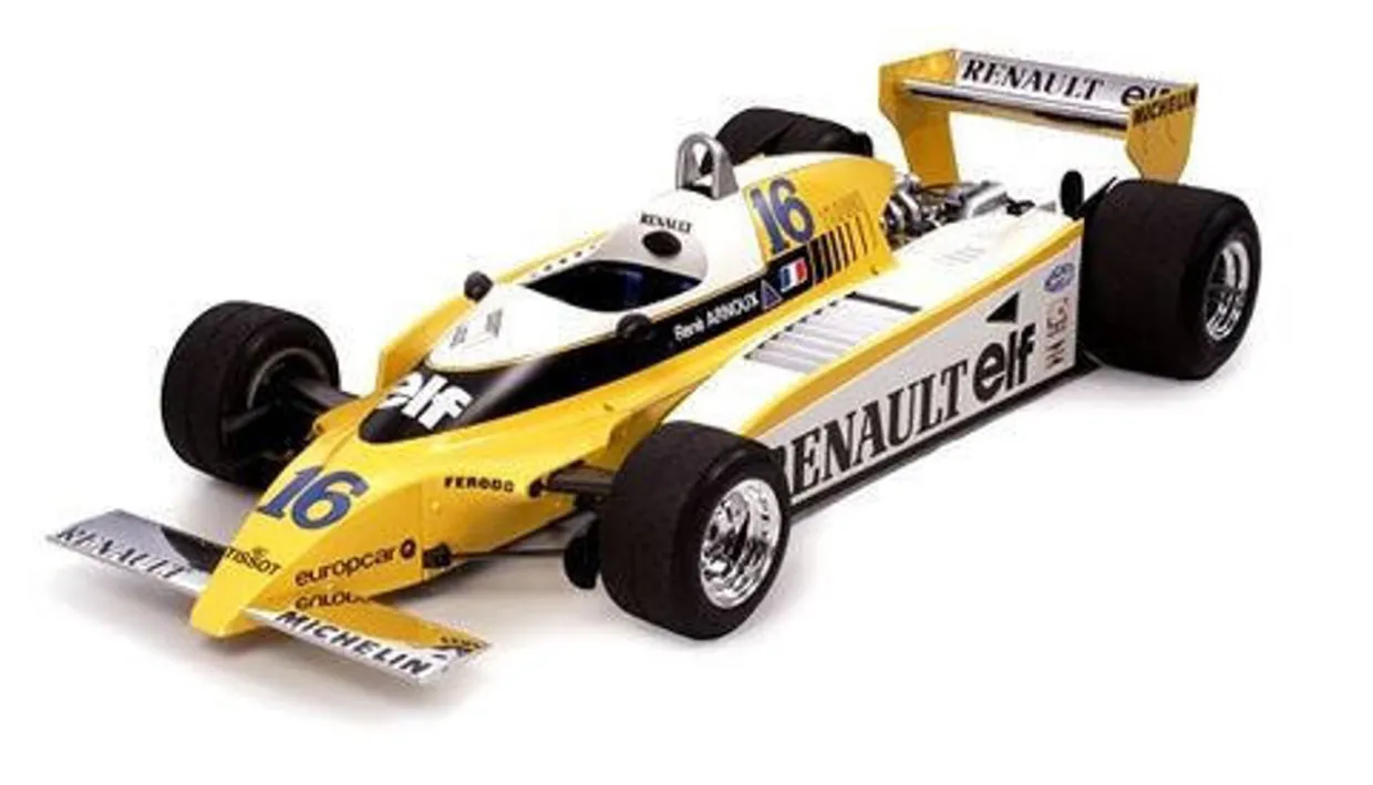 Tamiya 1/12 Renault Re-20 Turbo with Photo-Etched Parts