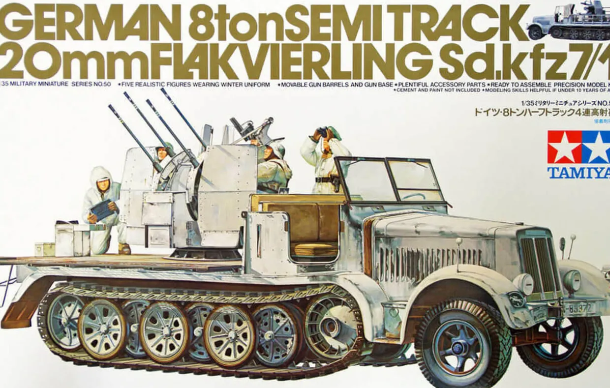 Tamiya 1/35 Sd.Kfz.7/1 AA Half-Track