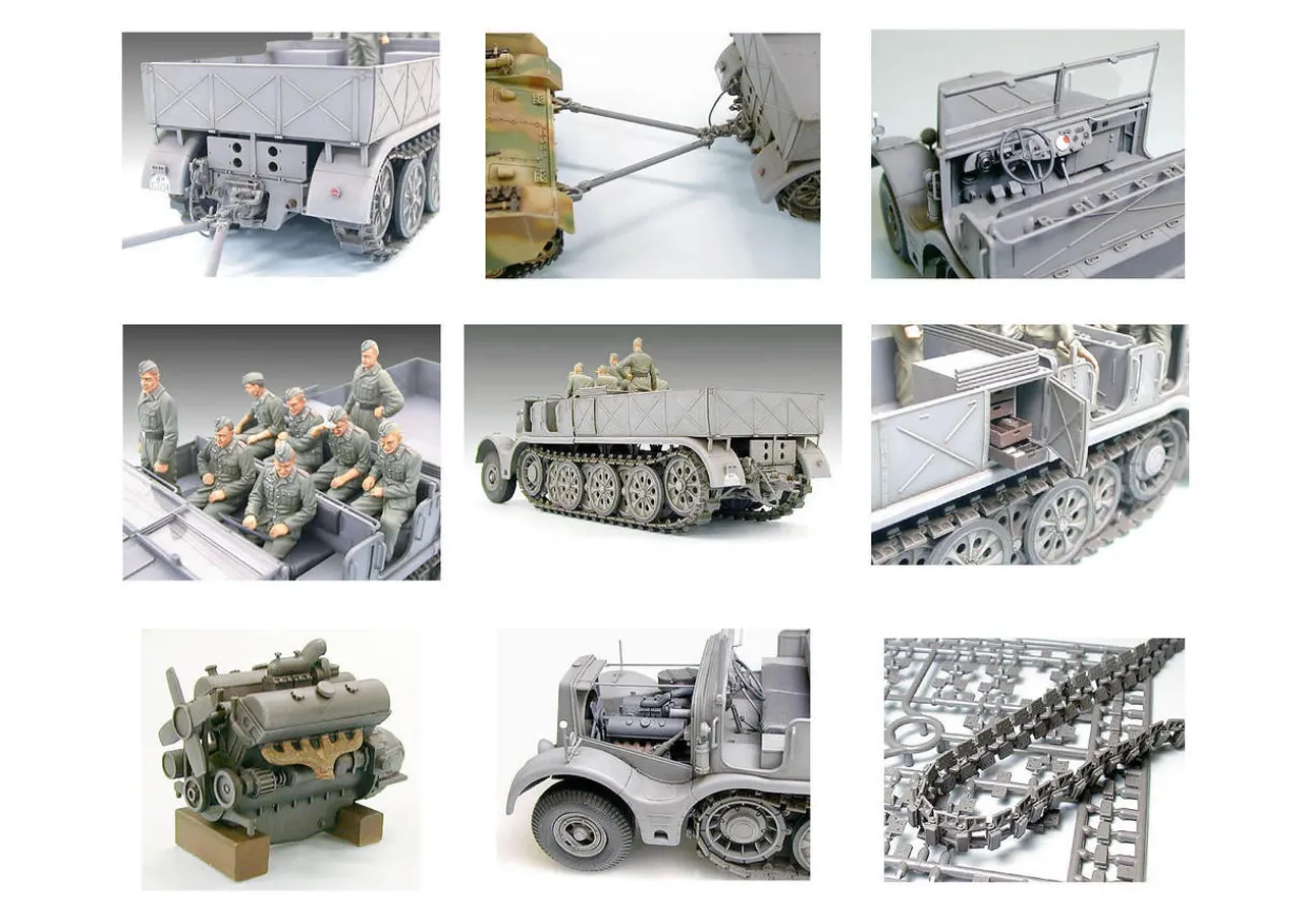Tamiya 1/35 Sd.Kfz.9 Famo 18 Ton Half-Track