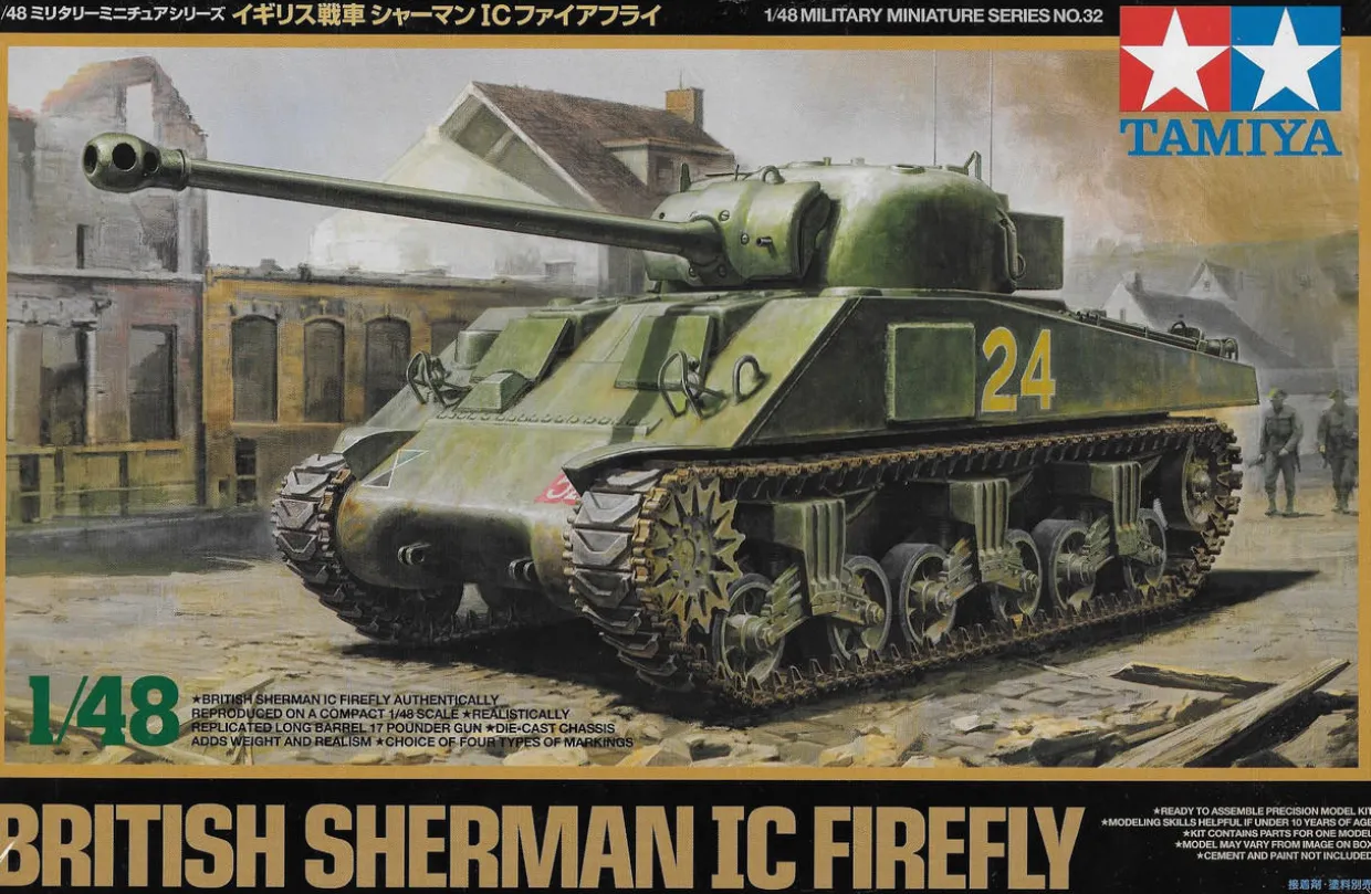 Tamiya 1/48 Sherman Ic Firefly