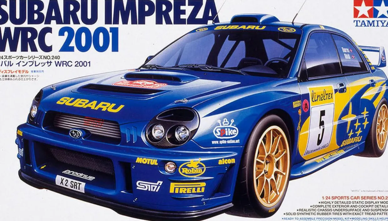Tamiya 1/24 Subaru Impreza WRC 2001