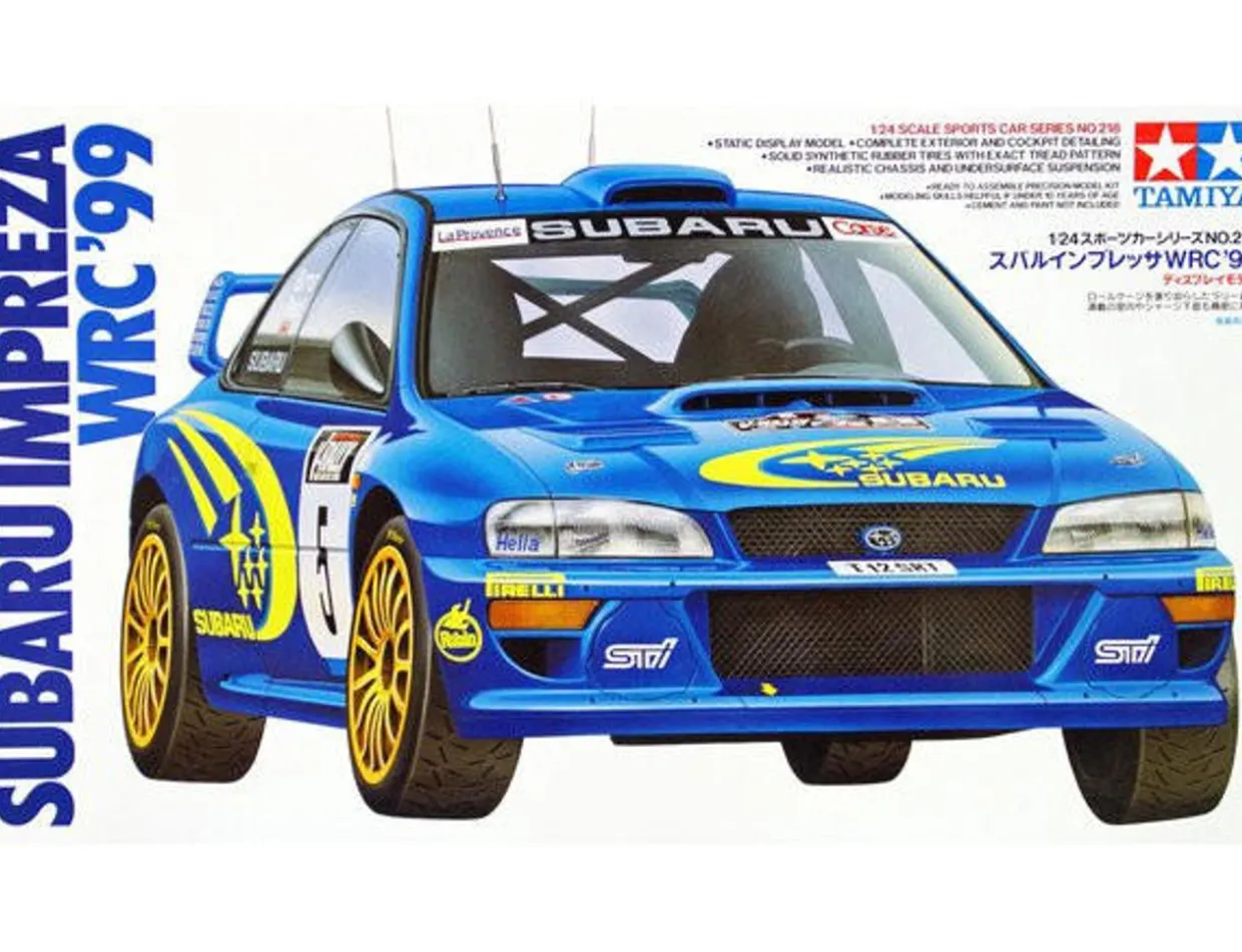 Tamiya 1/24 Subaru Impreza WRC 1999