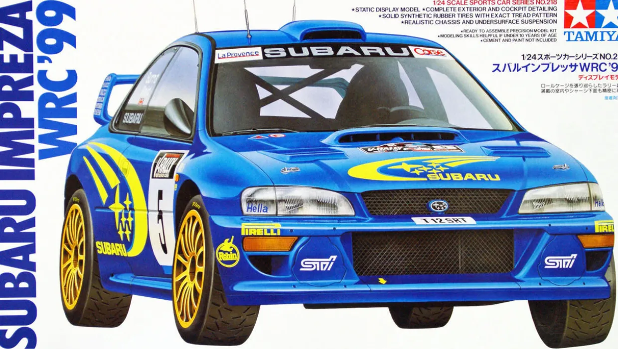 Tamiya 1/24 Subaru Impreza WRC 1999