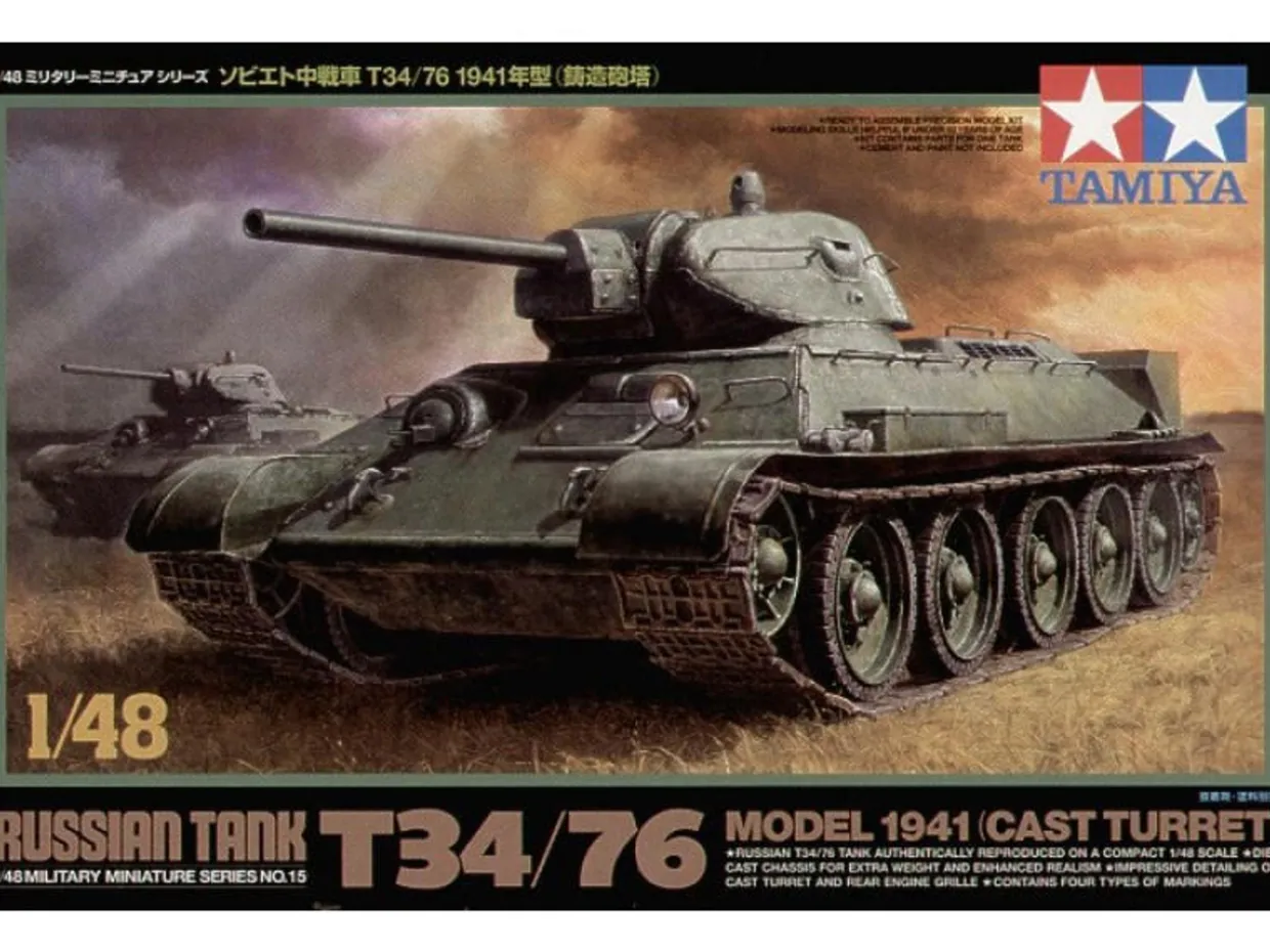 Tamiya 1/48 T-34/76 Model 1941