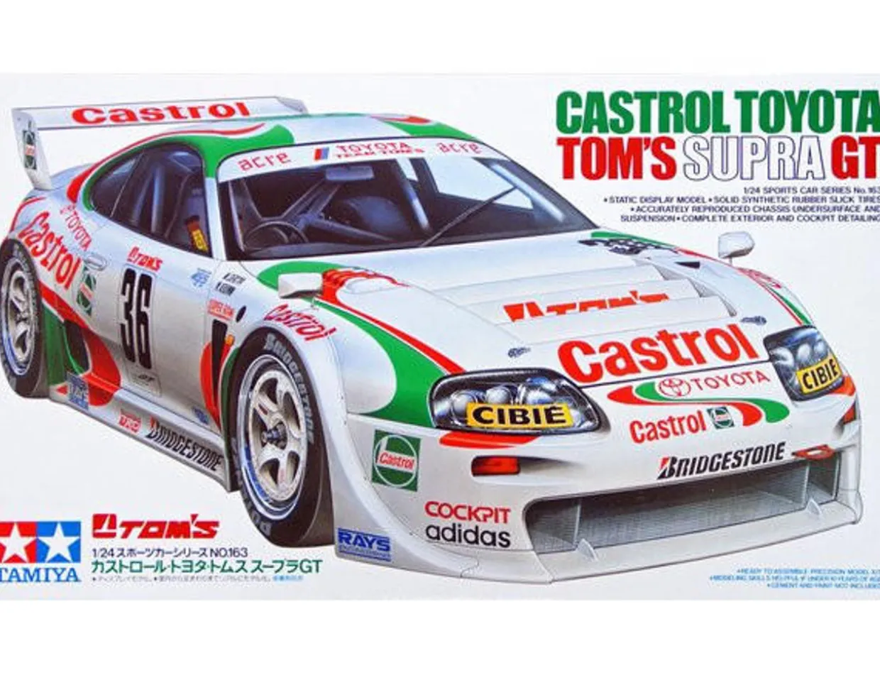 Tamiya 1/24 Toyota Tom's Supra GT Castrol