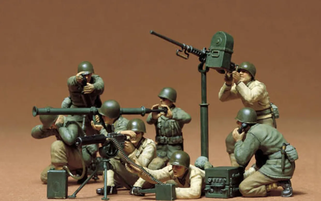 Tamiya 1/35 US Mortar Team