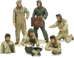 Tamiya 1/35 US Tank Crew European Theatre Model Figures