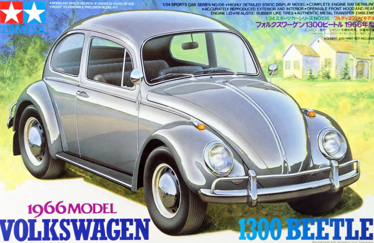 Tamiya 1/24 Volkswagen 1300 Beetle