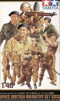 Tamiya 1/48 WWII British Infantry