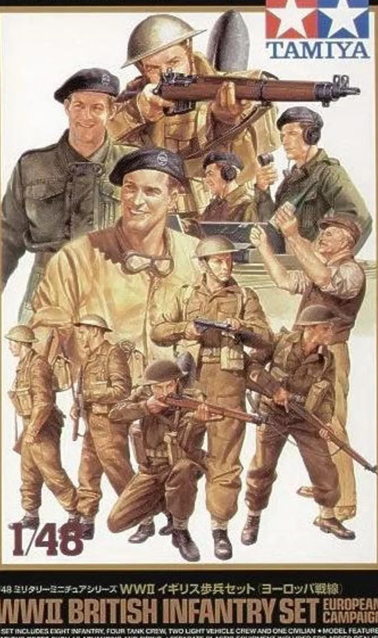 Tamiya 1/48 WWII British Infantry