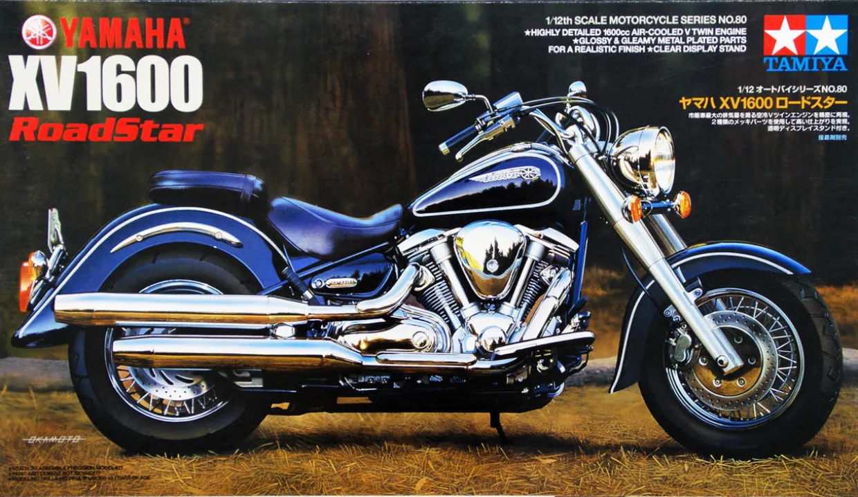 Tamiya 1/12 Yamaha XV1600 Road Star Model Kit