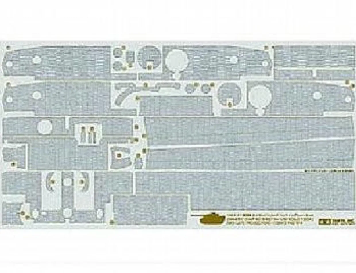 Tamiya 1/48 Zimmerit Coating Sheet Tiger