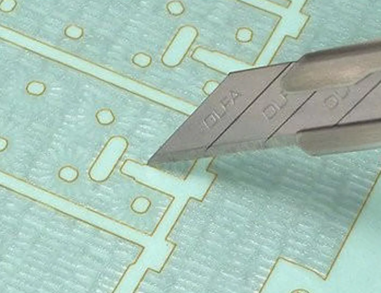 Tamiya 1/35 Zimmerit Coating Sheet Elefant