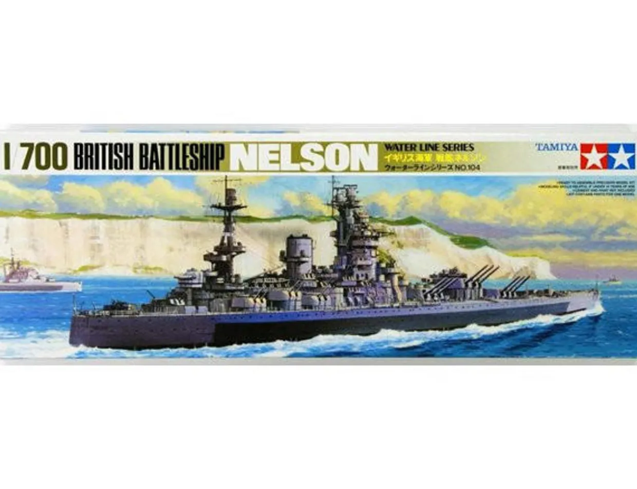 Tamiya 1/700HMS Nelson Model Kit
