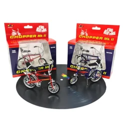 Toyway 1/12 Chopper Mk II Bicycle Ultra Violet Diecast Model