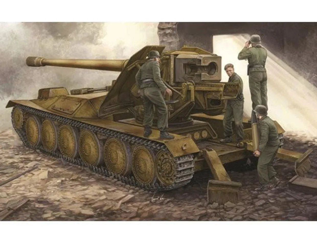 Trumpeter 1/35 12.8cm PaK 44 Waffentrager Krupp 1