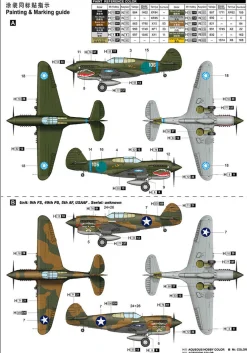 Trumpeter 1/32 CurtissP-40E War Hawk