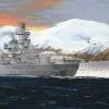 Trumpeter 1/350 German Battleship Scharnhorst