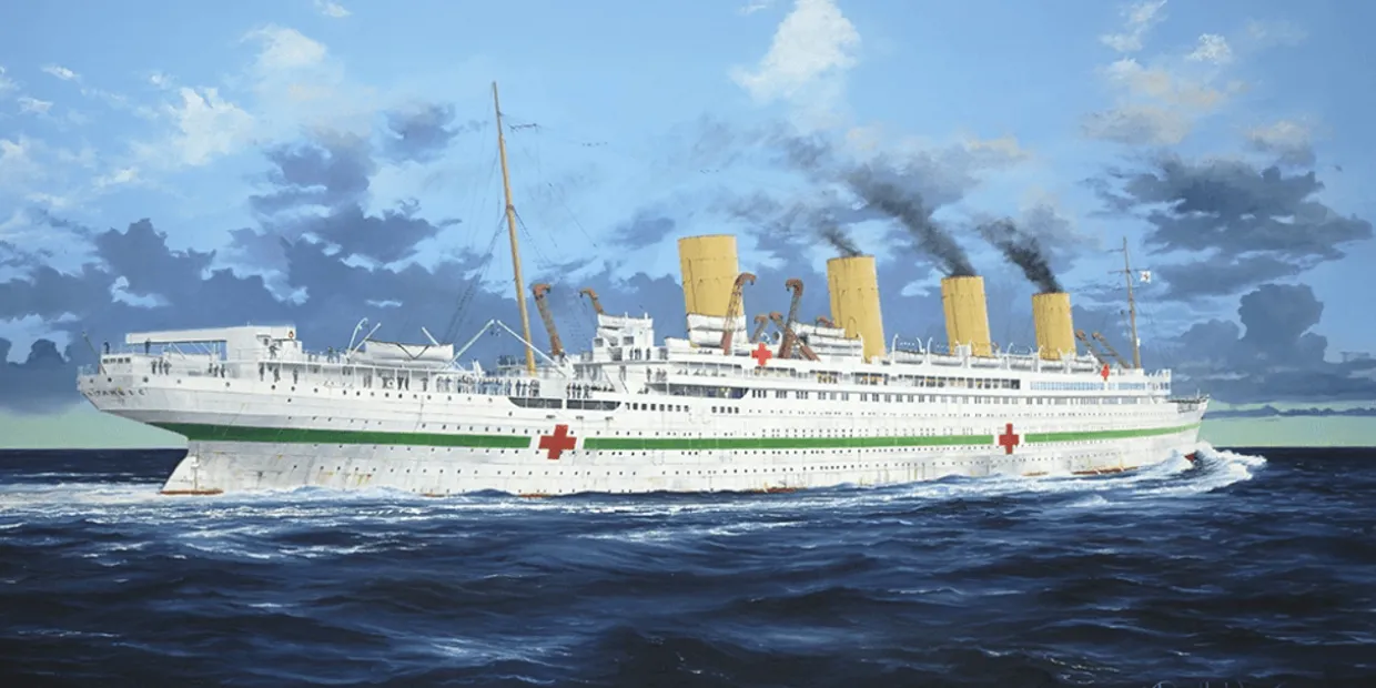 Trumpeter 1/200 HMHS Britannic - WWI Hospital Ship