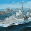 Trumpeter 1/350 HMS Argonaut Dido-class Light Cruiser