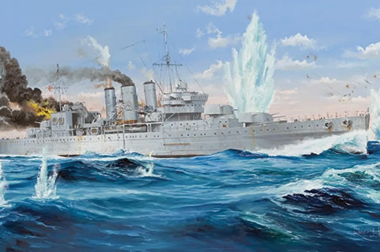Trumpeter 1/350 HMS Cornwall