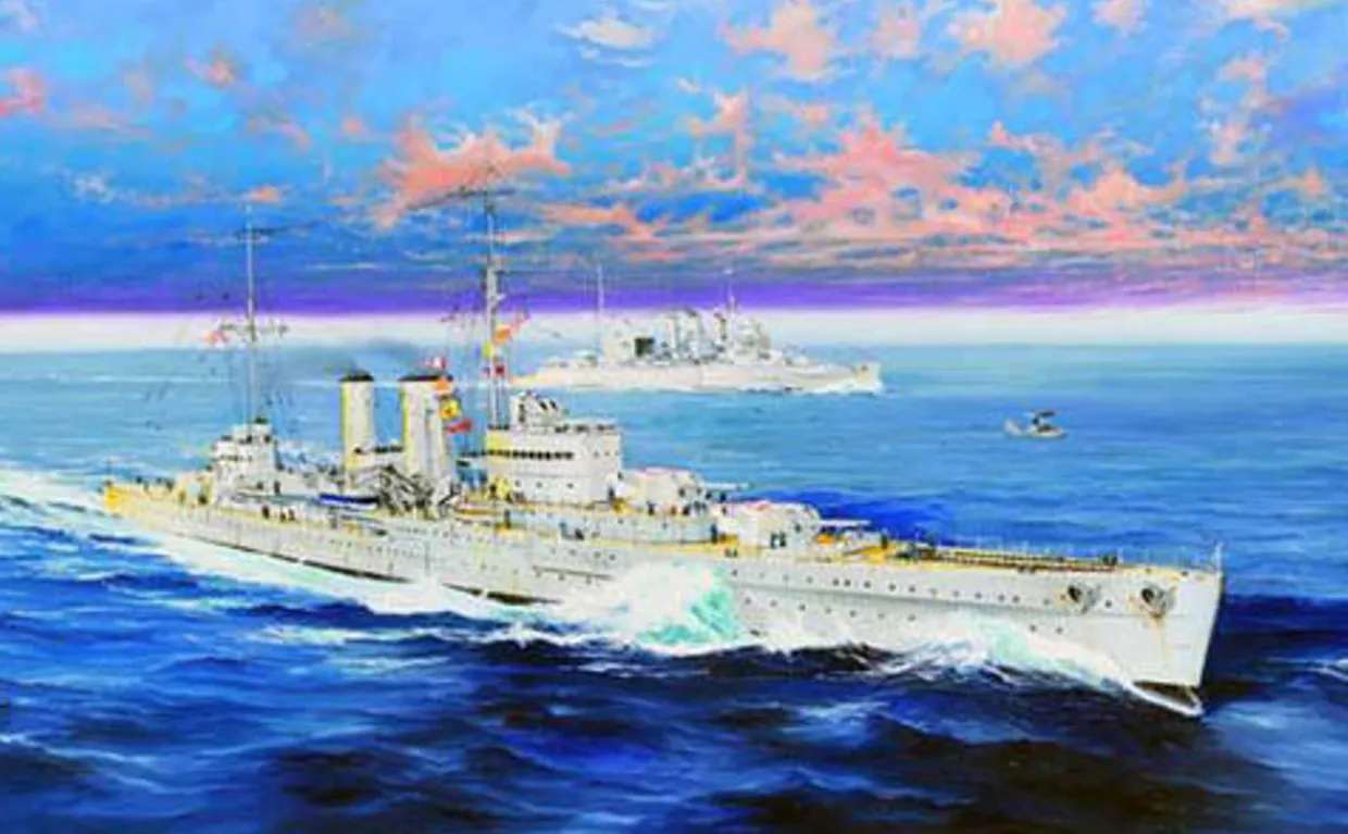 Trumpeter 1/350 HMS Exeter