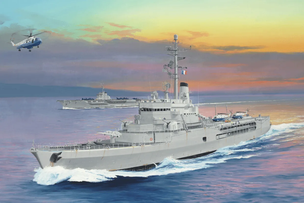 Trumpeter 1/350 Jeanne D'Arc Helicopter Cruiser 1964