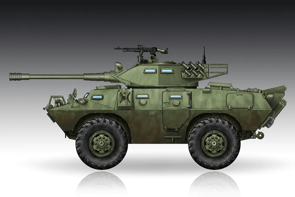Trumpeter 1/72 LAV-150 Commando AFV with Cockerill 90mm Gun