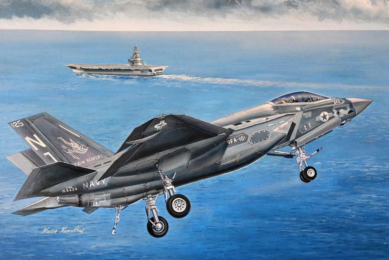 Trumpeter 1/32 Lockheed Martin F-35C Lightning II