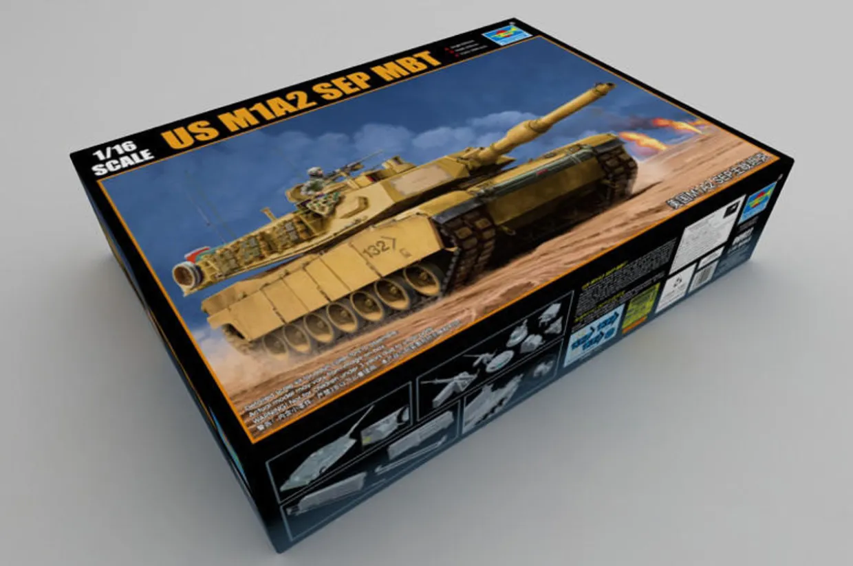 Trumpeter 1/16 M1A2 Abrams SEP MBT