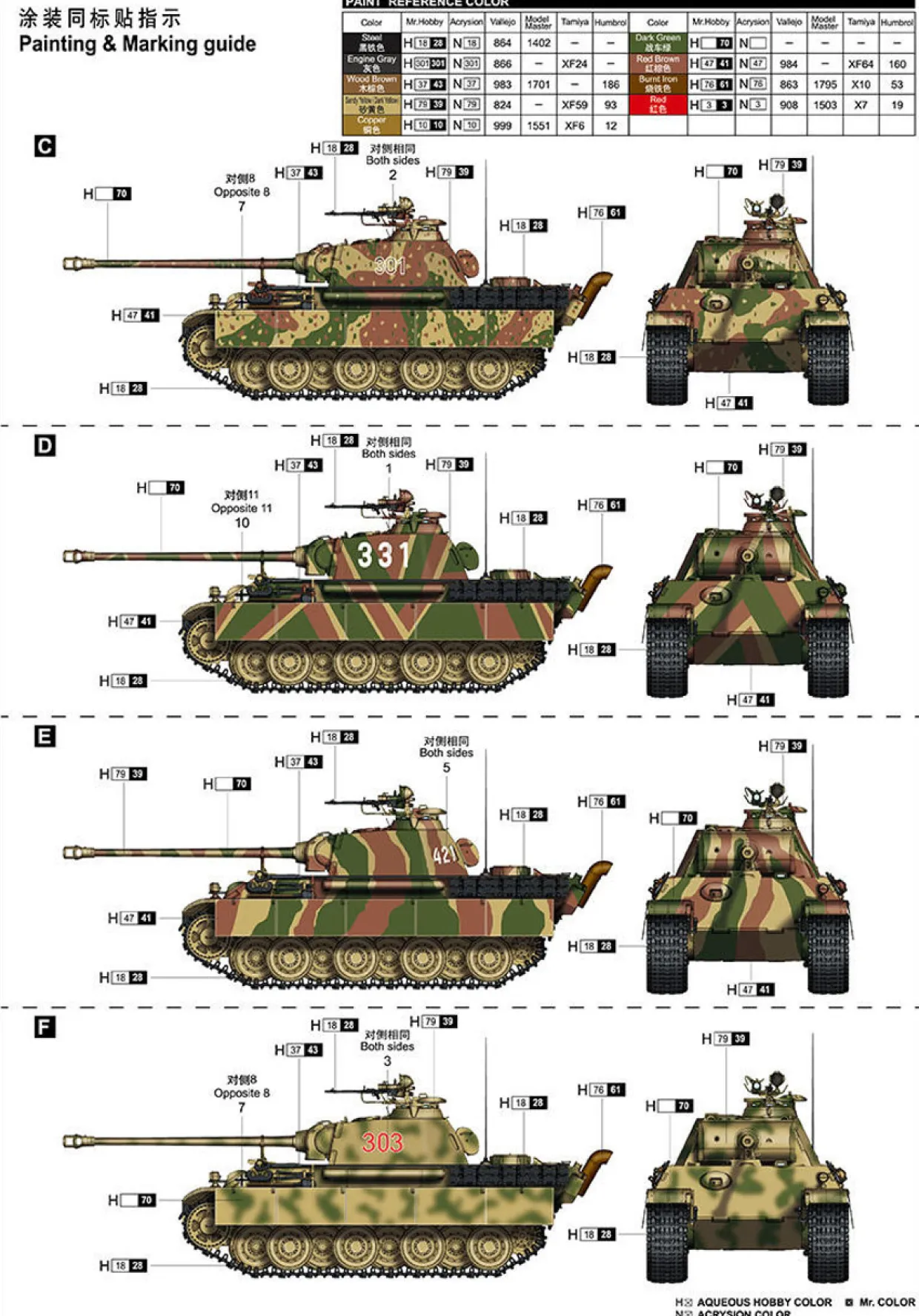 Trumpeter 1/16 Pz.Kpfw.V Ausf.G Panther Late Production