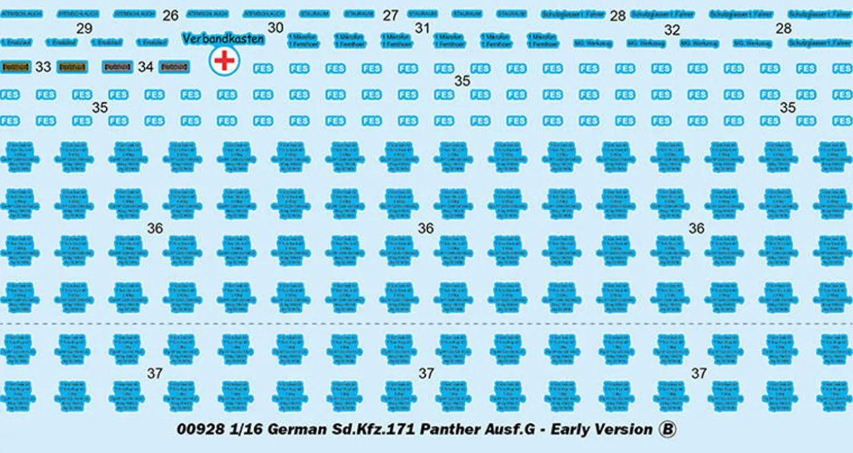 Trumpeter 1/16 Pz.Kpfw.V Ausf.G Panther