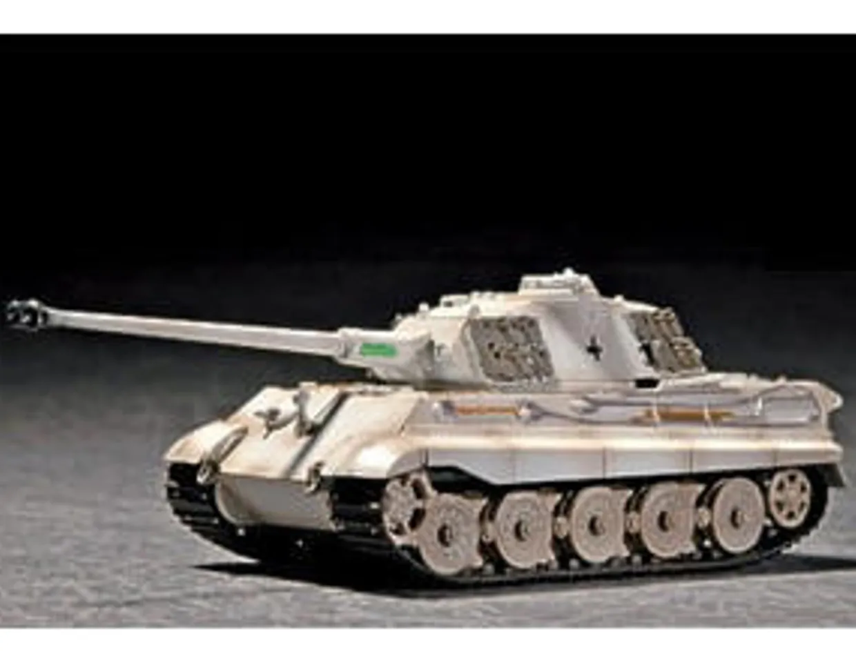 Trumpeter 1/72 Pz.Kpfw.VI Ausf.B King Tiger Porsche Turret with Zimmerit