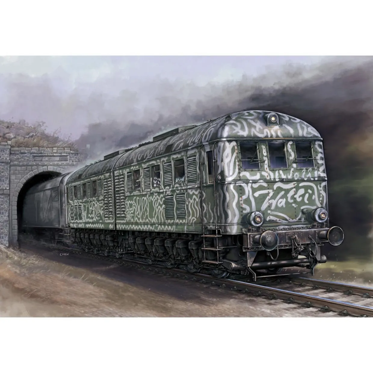 Trumpeter 1/35 Wehrmachtslokomotive V188