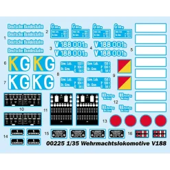 Trumpeter 1/35 Wehrmachtslokomotive V188