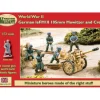 Valiant Miniatures 1/72 WWII German LeFH 18 105mm Howitzer and Crew