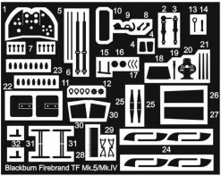Valom 1/72 Blackburn Firebrand TF Mk.5 Model Kit