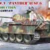 Vespid 1/72 Pz.Kpfw.V Panther Ausf.G Late Production Model Kit