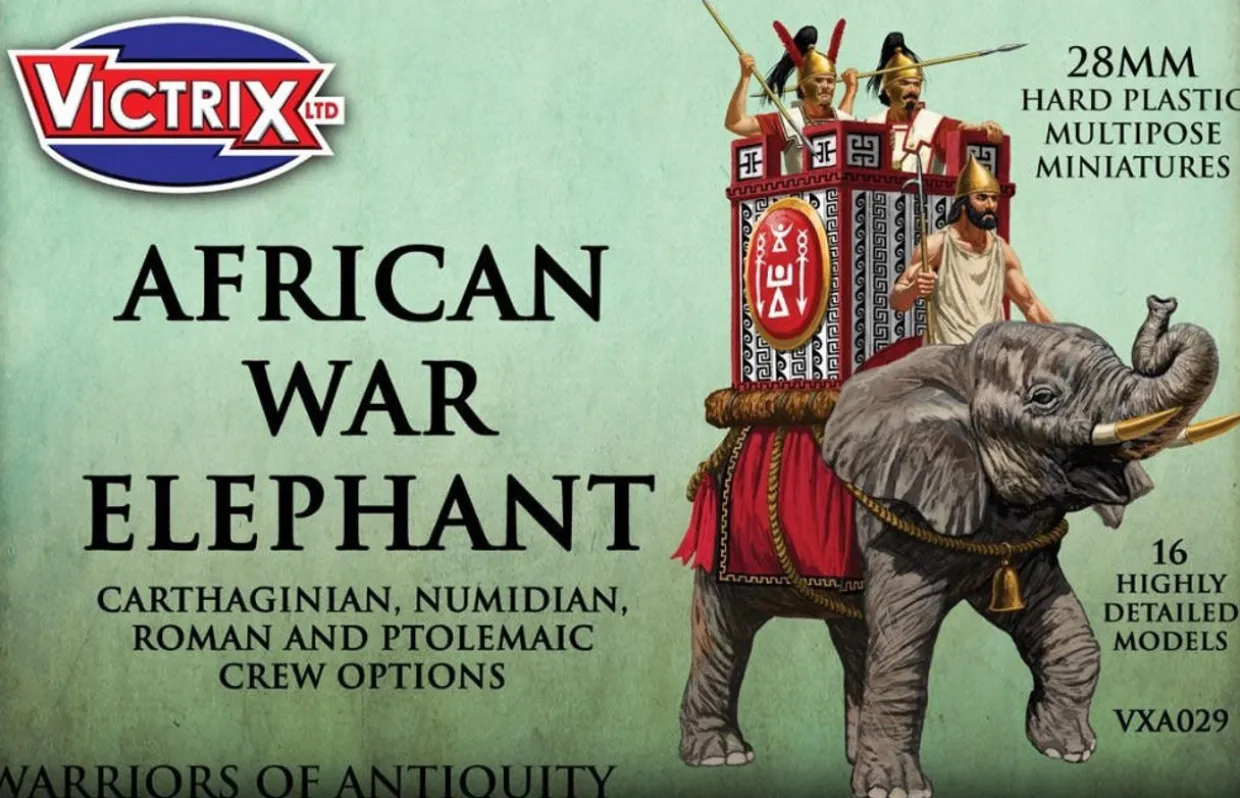Victrix 28mm African War Elephant