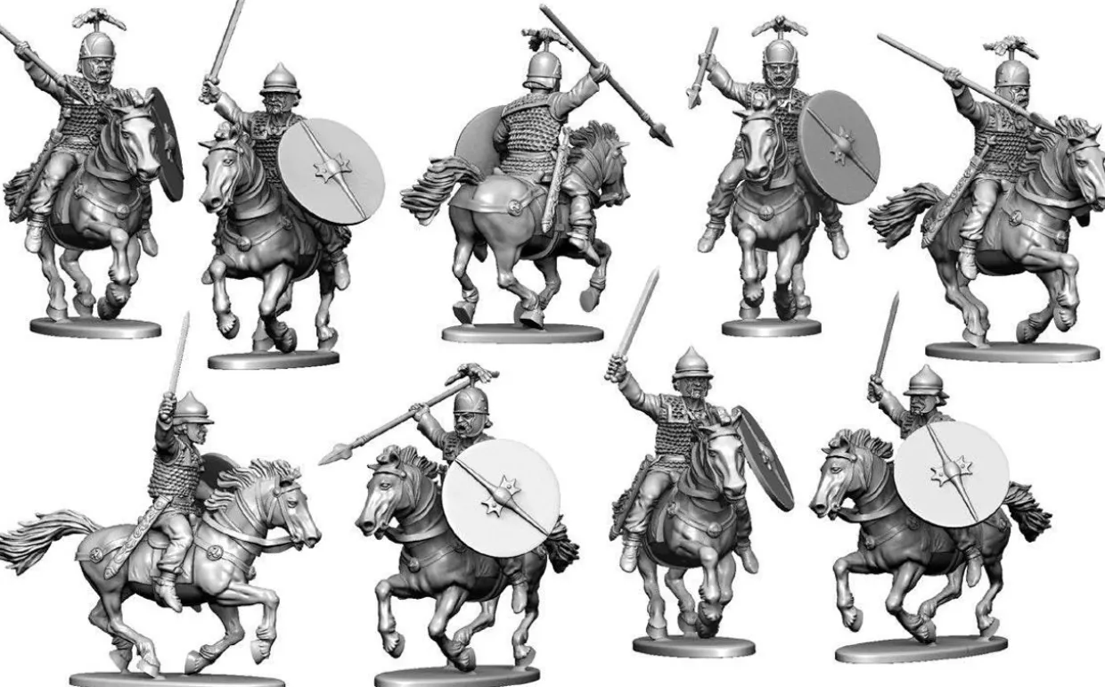 Victrix 28mm Ancient Gallic Cavalry