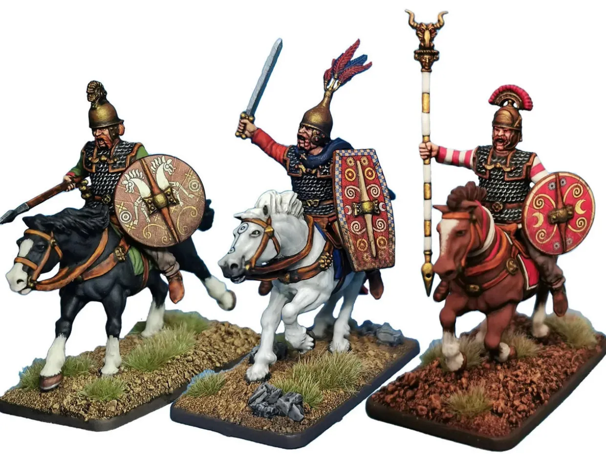 Victrix 28mm Ancient Gallic Cavalry