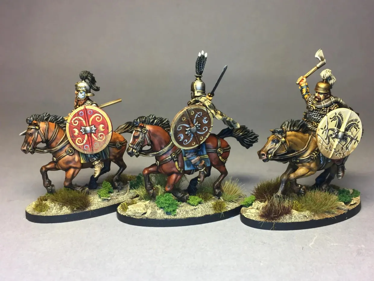 Victrix 28mm Ancient Gallic Cavalry