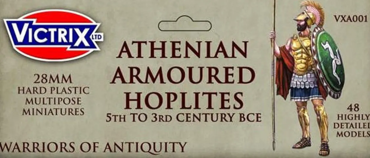 Victrix 28mm Athenian Armoured Hoplites 5th to 3rd Century BCE