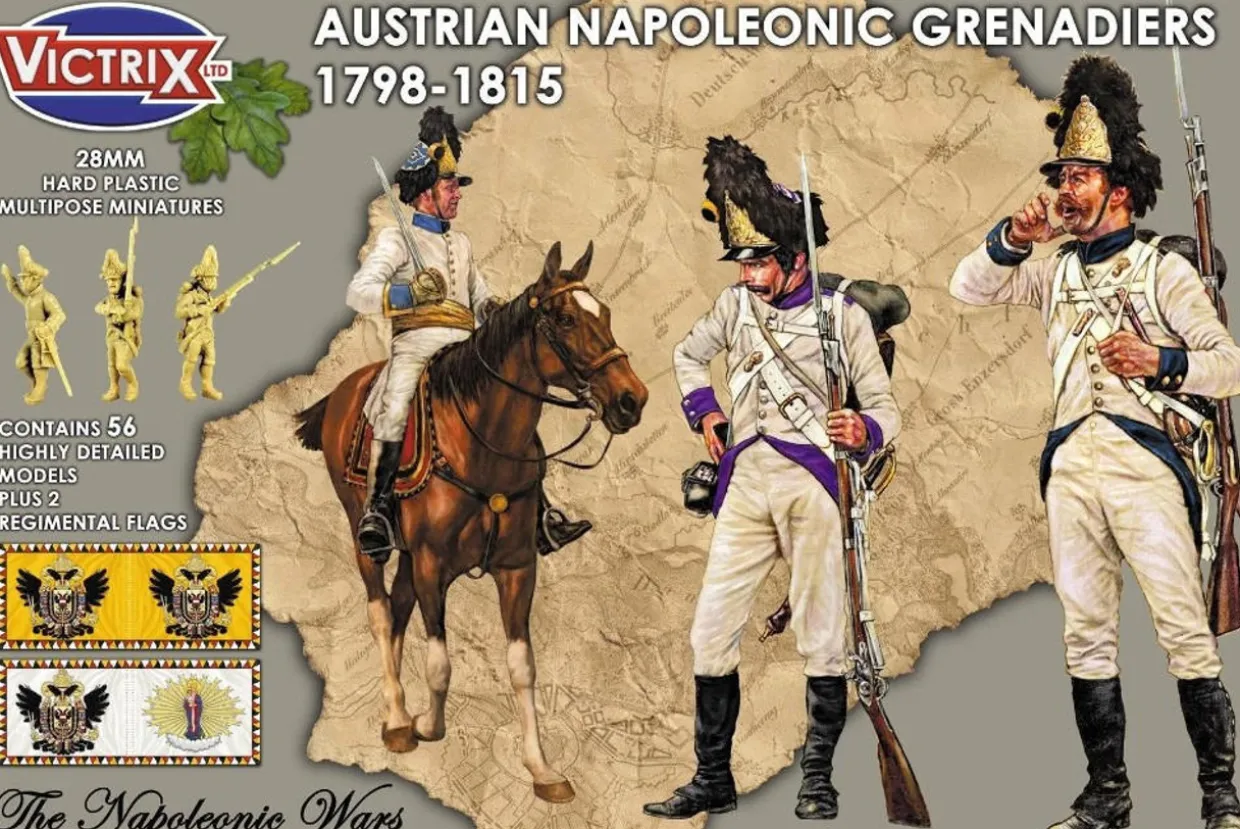 Victrix 28mm Austrian Napoleonic Grenadiers 1798-1815